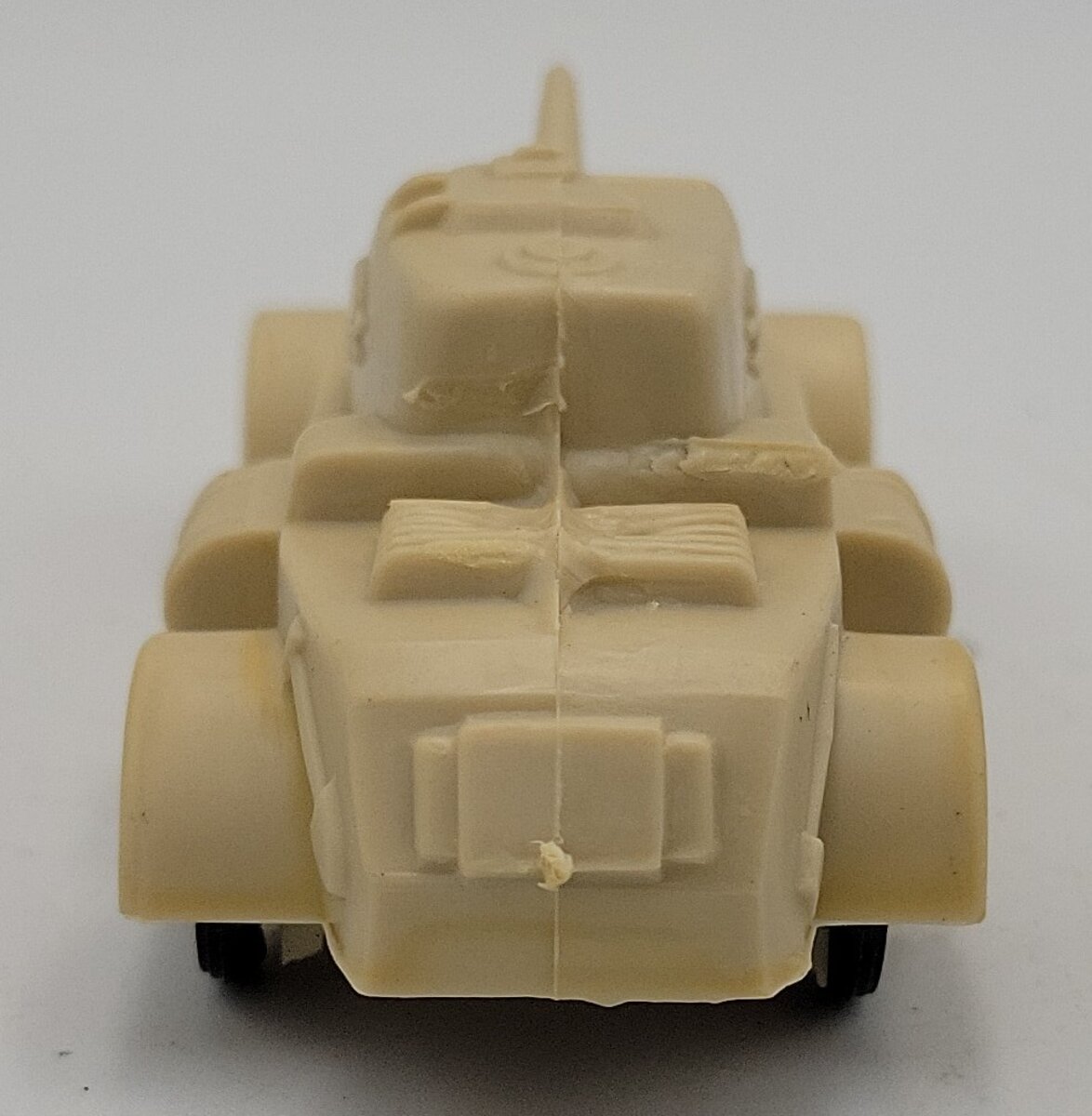 Marx MX-MVAC Light Brown Plastic Military Vehicle Armored Car