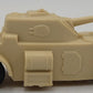 Marx MX-MVAC Light Brown Plastic Military Vehicle Armored Car