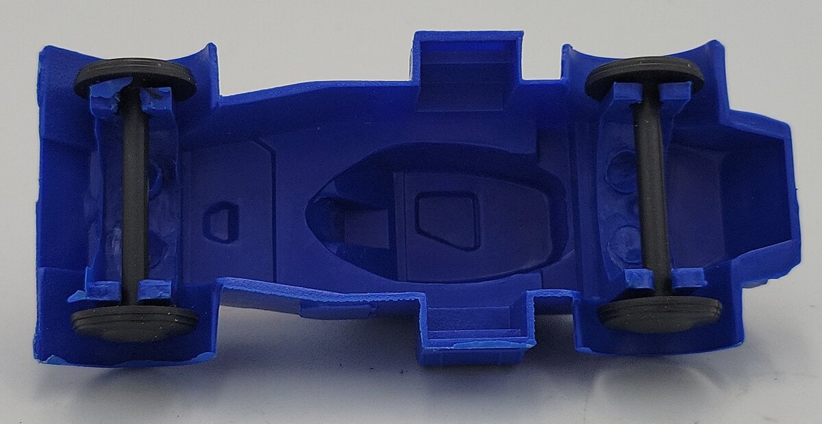 Marx MX-MVAC Blue Plastic Military Vehicle Armored Car
