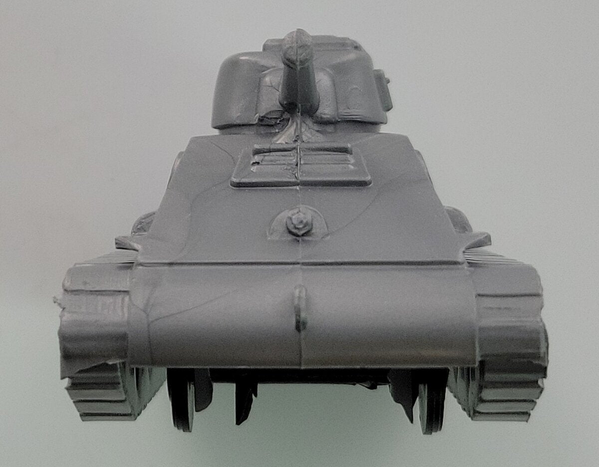 Marx MX- MVT Gray Plastic Military Tank