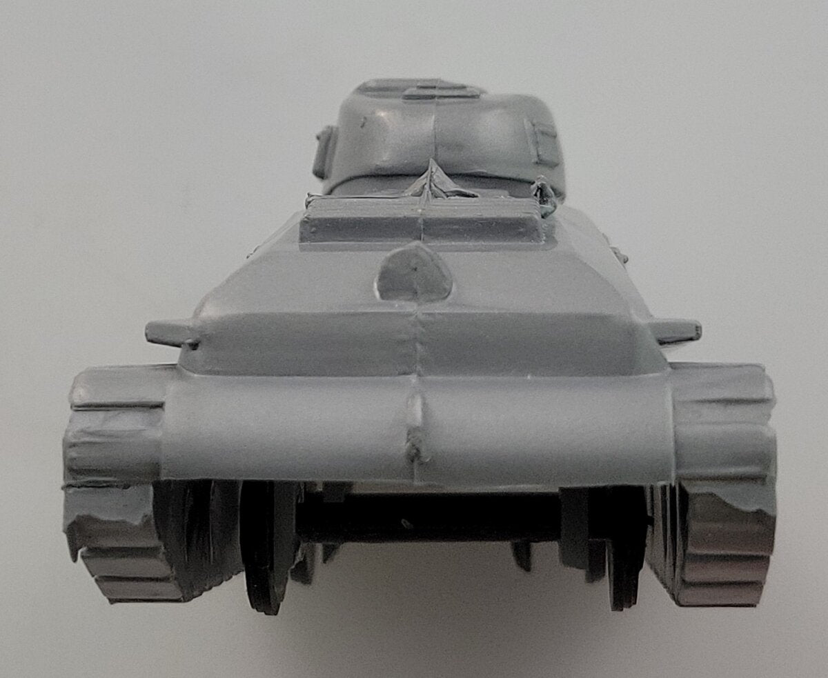 Marx MX- MVT Gray Plastic Military Tank