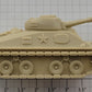 Marx MX-MVT Light Brown Plastic Military Tank