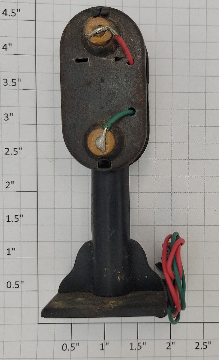 Marx MX-403 O Gauge Red / Green Block Signal without Control Panel