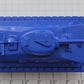 Marx MX- MVT Blue Plastic Military Tank