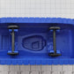 Marx MX- MVT Blue Plastic Military Tank