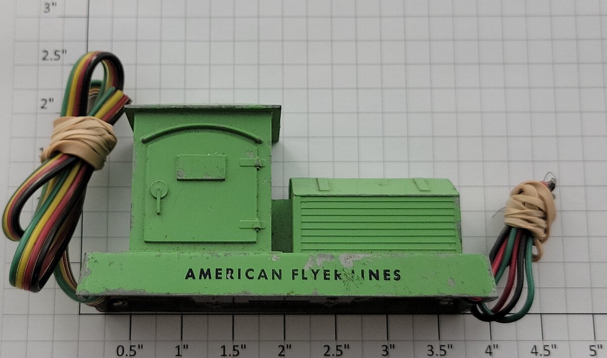 American Flyer 695 Green Reverse Loop Relay with Wiring