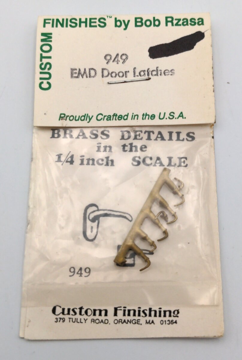 Custom Finishing 949 O Scale EMD Door Latches