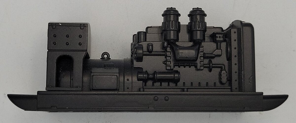 MTH FB-6200003 O Gauge Black Diesel Generator with Black Control Stand