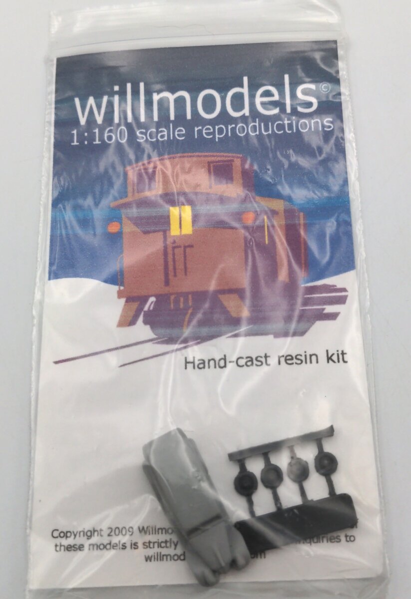 Willmodels 1:160 Hand-Cast Resin Panel Delivery Van (1950-1960's)