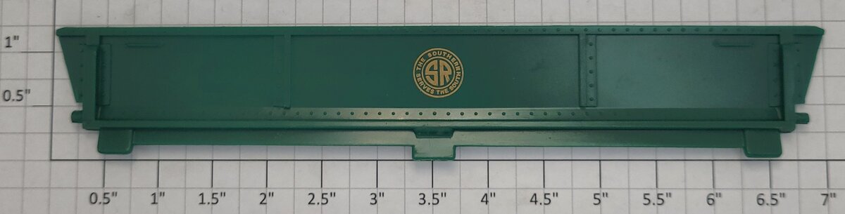 Lionel 16607-27 Green Southern Railroad Coal Dump Car Gate