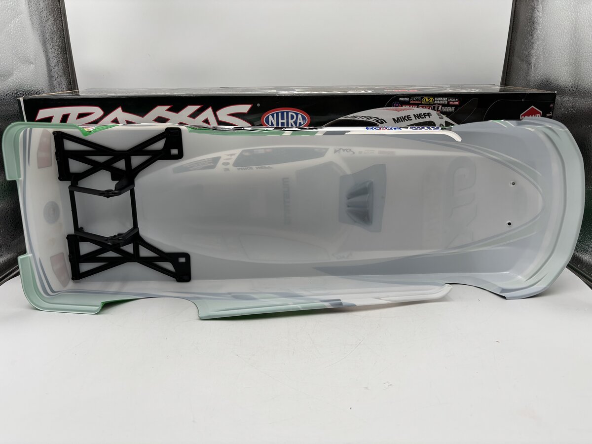 Traxxas 69070 1:8 Scale Ford Mustang Mike Neff Edition GTX Funny Car Shell