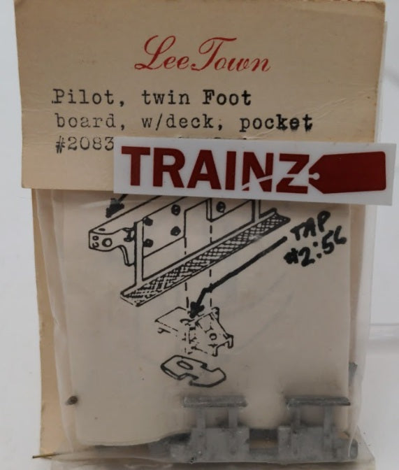 Lee Town 2093 Pilot Twin Foot Board With Deck Pocket Type 2 Metal Parts