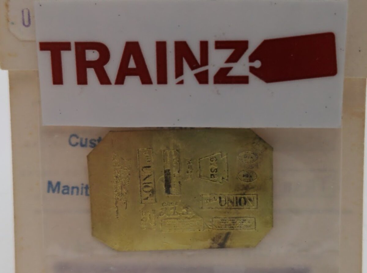 Lenahan's Custom Railway Supply 211 HO Scale Loco/Tender Plates Photo Etch Trust