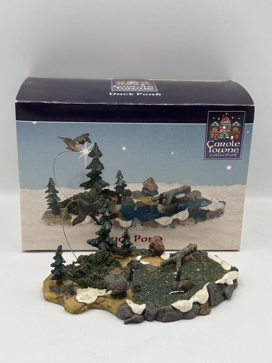 Lemax 13365 2001 Duck Pond Ornamental