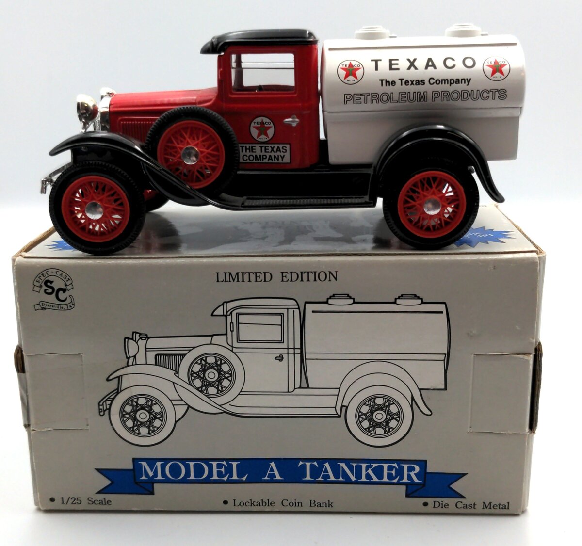 Liberty 2012 1/25 Model A Tanker Texaco Coin Bank
