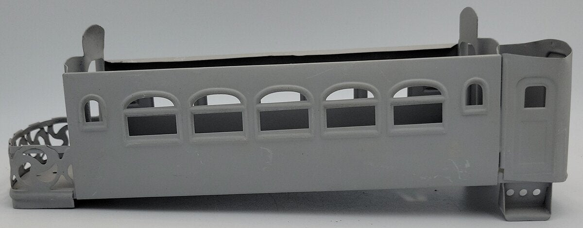 Lionel 36-2 Primer Observation Car Body Shell with Frame & Observation Deck