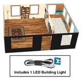 Walthers 933-4704 HO Spaces Brick Cape Cod House Building Kit