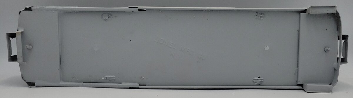 Lionel 19-12 Primed Combination Car Body Shell with Frame and Some Rust Spots