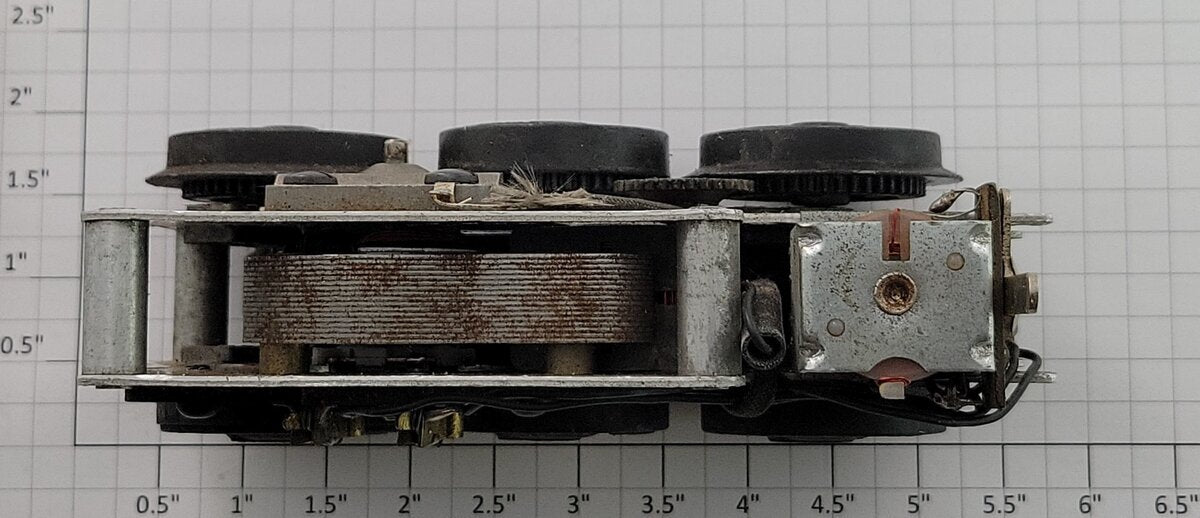 Lionel 8603-100 Hudson Steam Locomotive 6-Wheel Motor Assembly