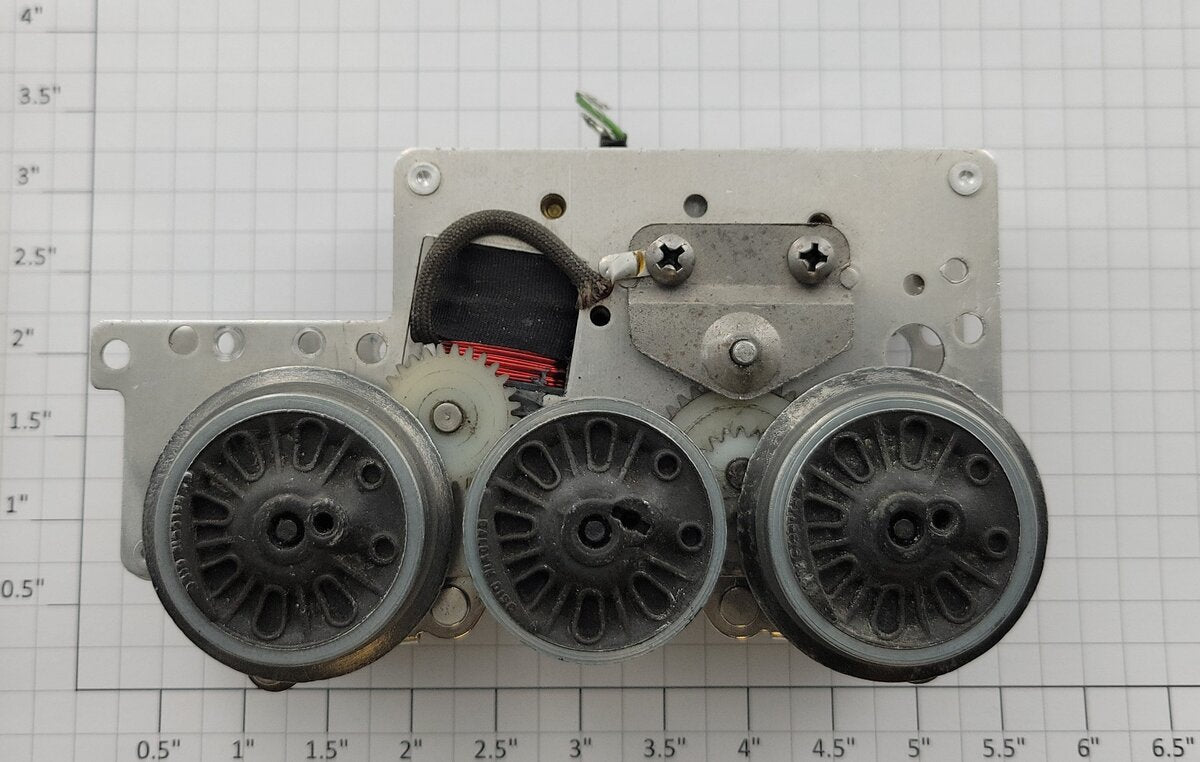 Lionel 8603-100 Hudson Steam Locomotive 6-Wheel Magnetraction Motor Assembly
