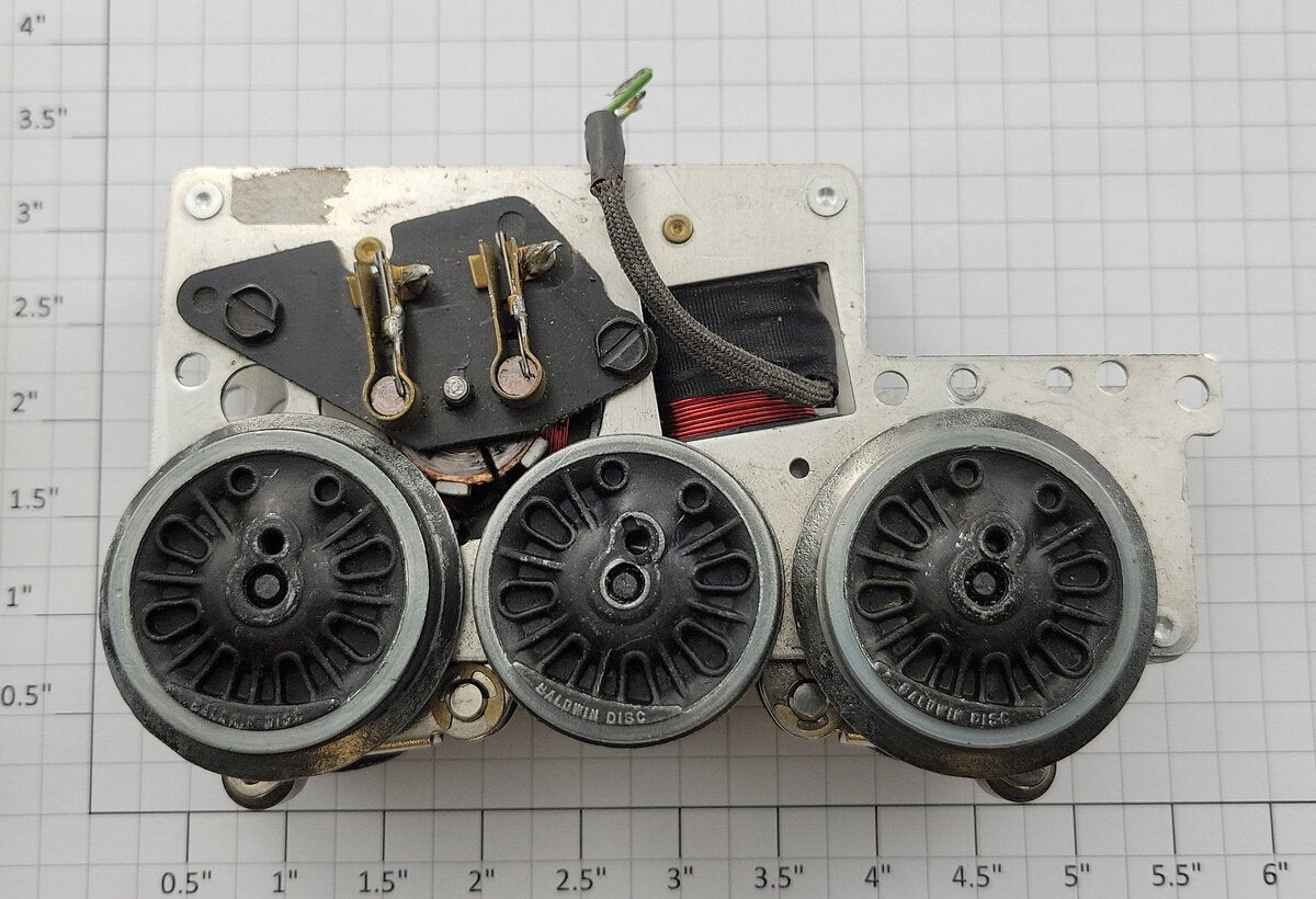 Lionel 8603-100 Hudson Steam Locomotive 6-Wheel Magnetraction Motor Assembly