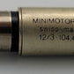 Faulhaber 1016E006G SA 6-Volt DC Can Motor with 104.4/1 Gearbox