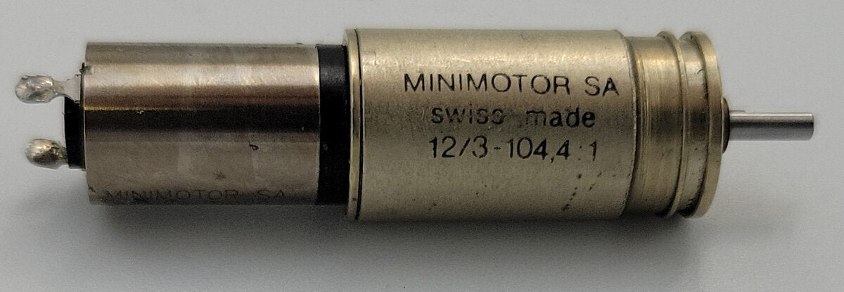 Faulhaber 1016E006G SA 6-Volt DC Can Motor with 104.4/1 Gearbox