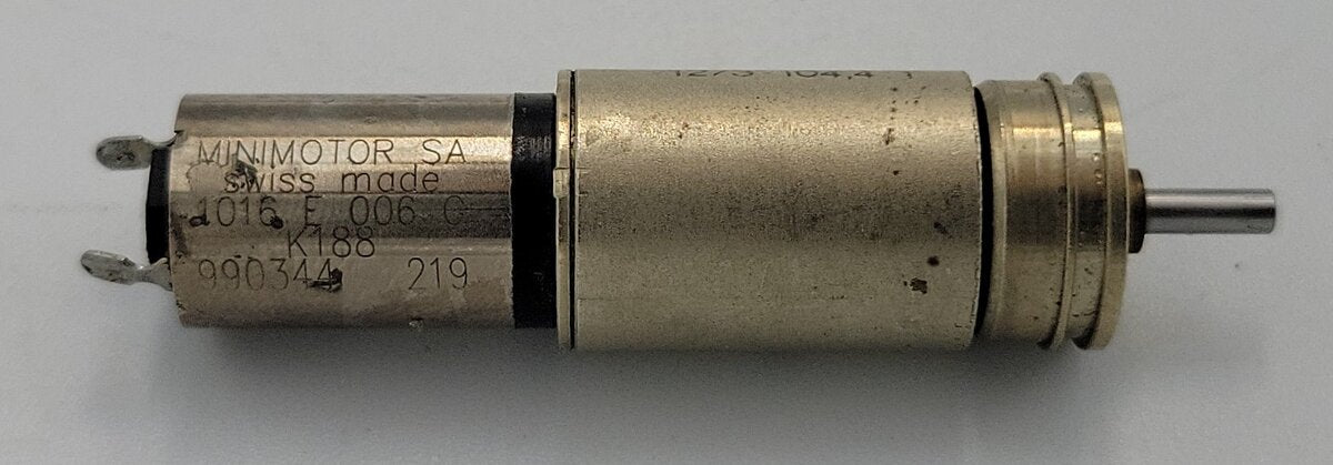 Faulhaber 1016E006G SA 6-Volt DC Can Motor with 104.4/1 Gearbox