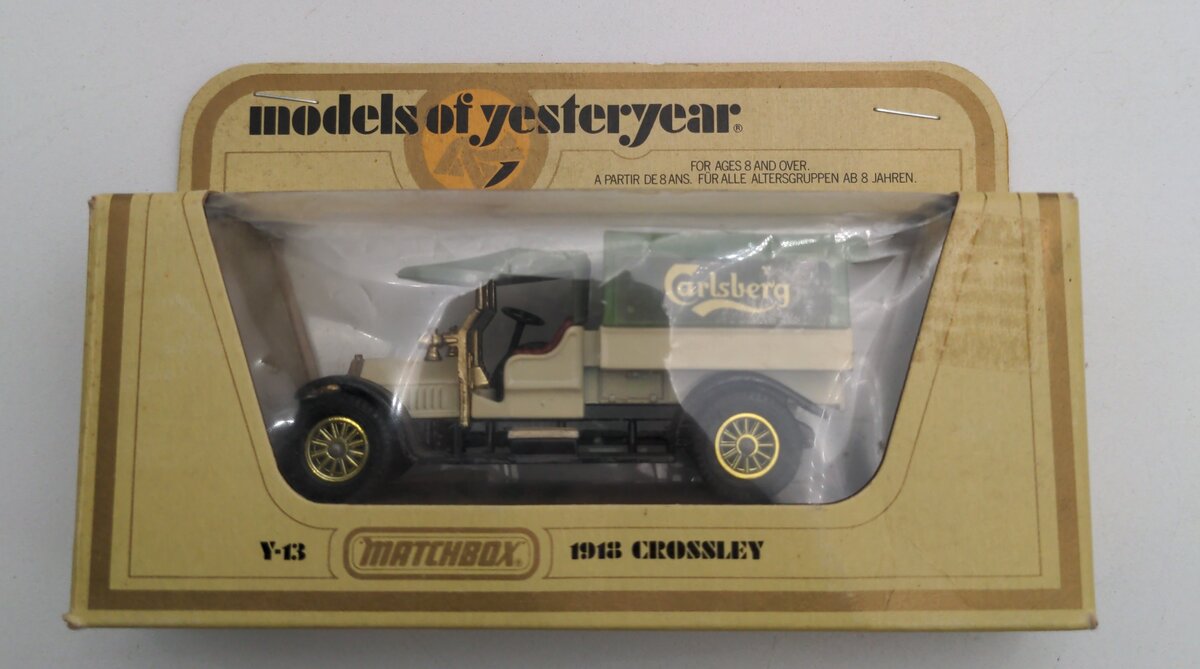 Matchbox Y-13 47:1 1918 Crossley Carlsberg
