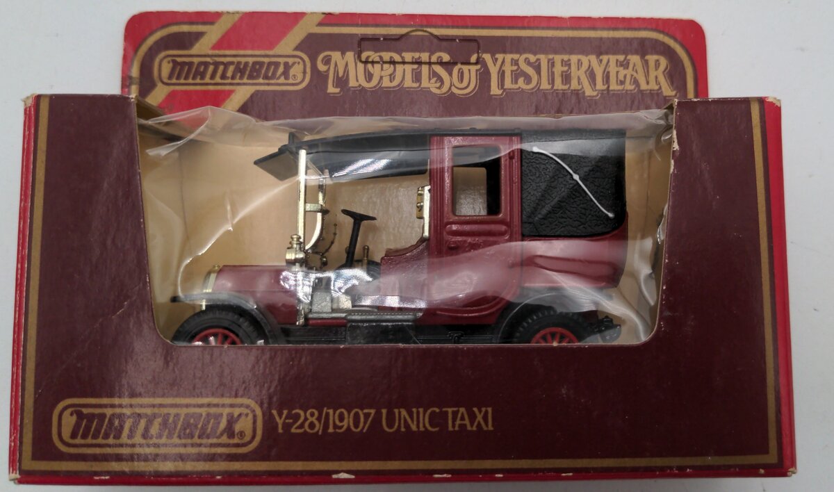 Matchbox Y-28 1907 Unic Taxi