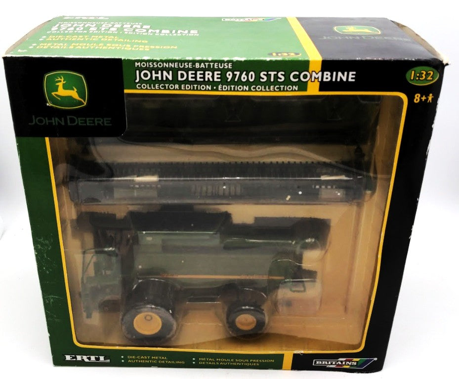 Ertl 15127A 1:32 Scale John Deere 9760 STS Combine Britains Collector Edition