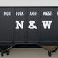 MTH 20-97061-2 Premier Norfolk & Western 4-Bay Hopper Body Shell #10379