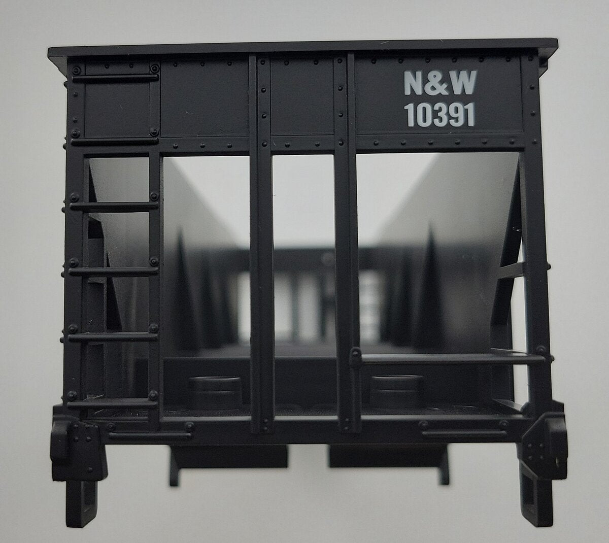 MTH 20-97061-4 Premier Norfolk & Western 4-Bay Hopper Body Shell #10391