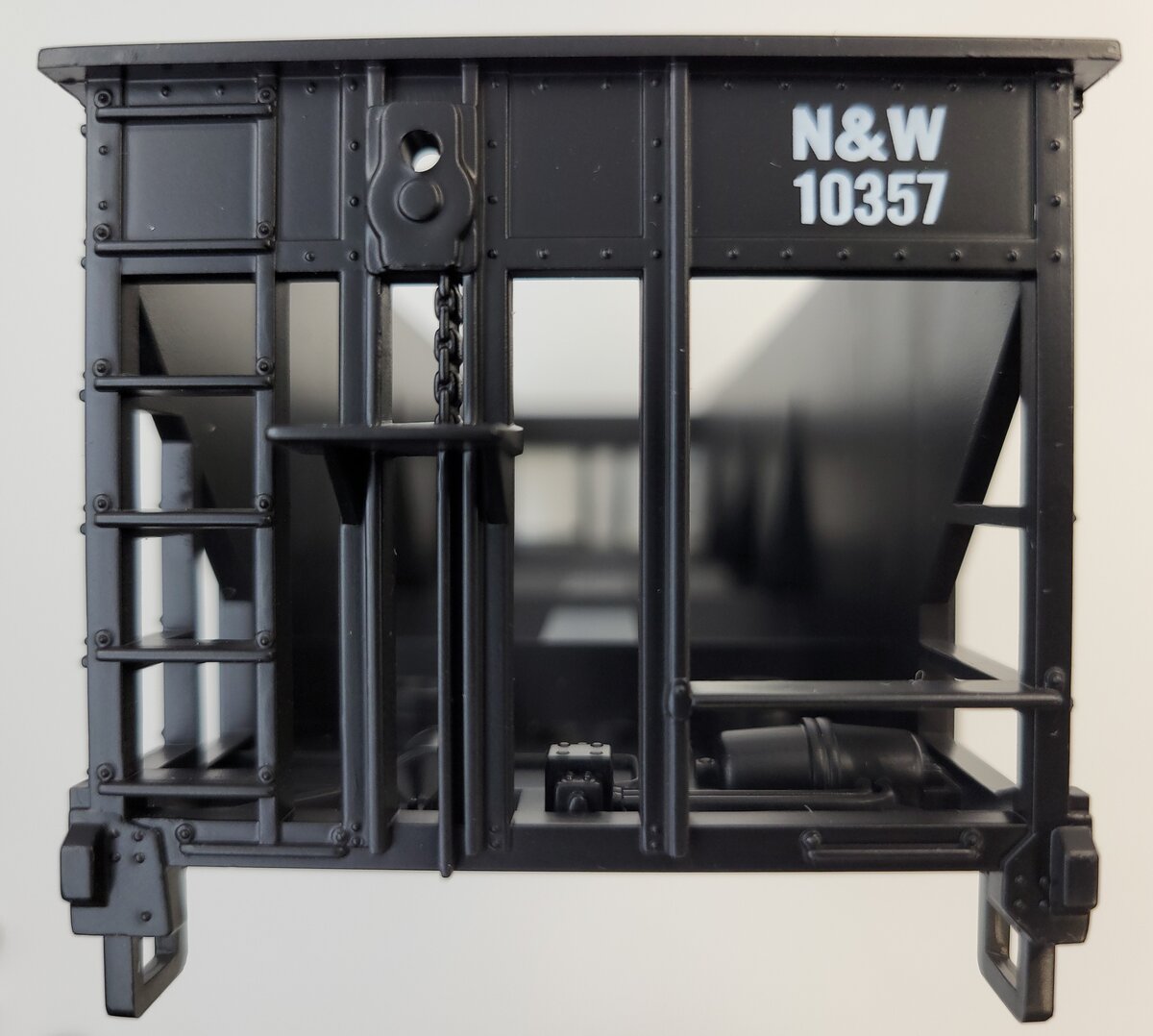 MTH 20-97061-5 Premier Norfolk & Western 4-Bay Hopper Body Shell #10357