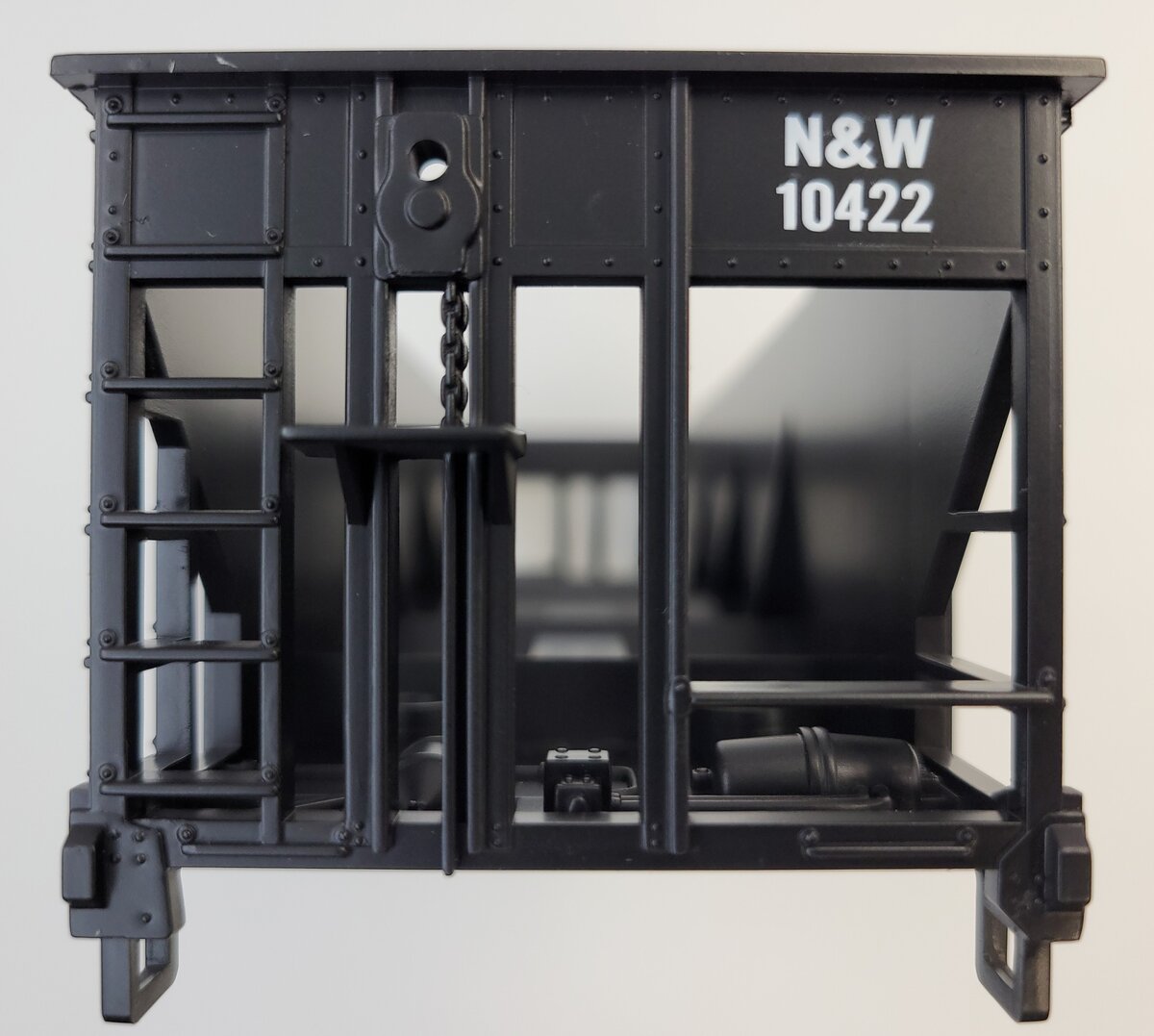 MTH 20-97061-6 Premier Norfolk & Western 4-Bay Hopper Body Shell #10422