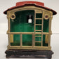 Lionel 517-1 Standard Repainted Green Caboose Frame & Shell with Brass Railing