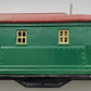 Lionel 517-1 Standard Repainted Green Caboose Frame & Shell with Brass Railing