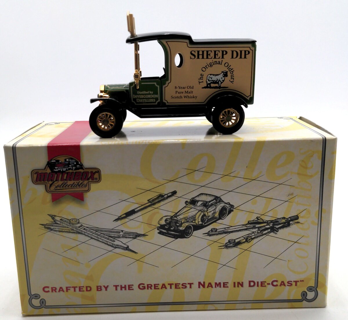 Matchbox YWG05 1/43 Sheep Dip 1912 Ford Model T