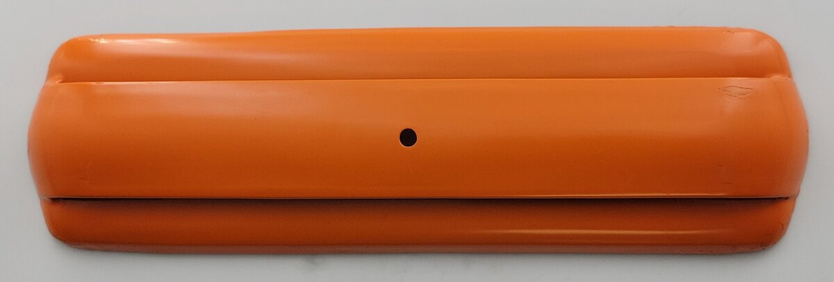 Lionel 35-1 Repainted Orange Standard Gauge Passenger Car Roof with Scratches