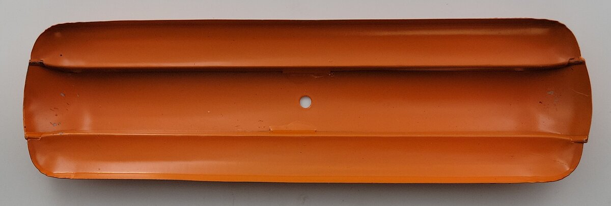 Lionel 35-1 Repainted Orange Standard Gauge Passenger Car Roof with Scratches
