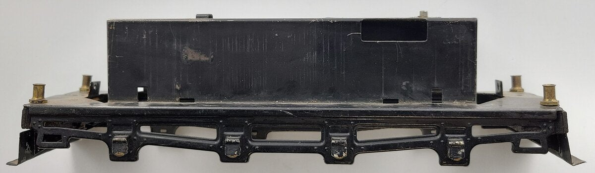 Lionel No. 256 Black Prewar Electric Locomotive Frame with Stanchion Holders