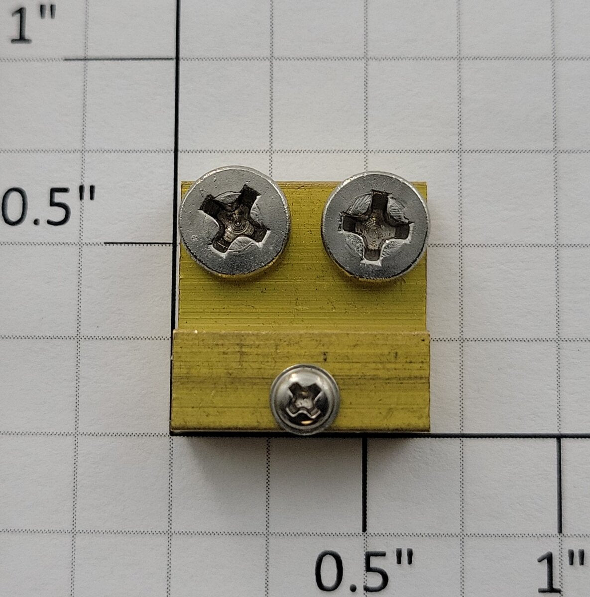 Aristo-Craft 11930-1 G Brass Track Rail Clamp