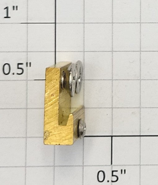 Aristo-Craft 11930-1 G Brass Track Rail Clamp