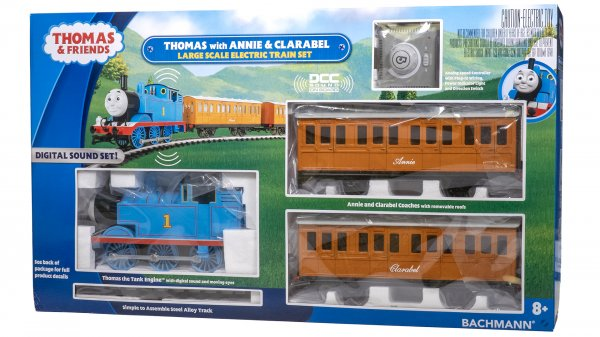 Bachmann 90089 Thomas with Annie & Clarabel G Scale Electric Train Set