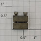 Hillman 332-2 G Scale Code 332 Aluminum Standard Rail Clamp