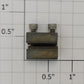 Hillman 332-2 G Scale Code 332 Aluminum Standard Rail Clamp