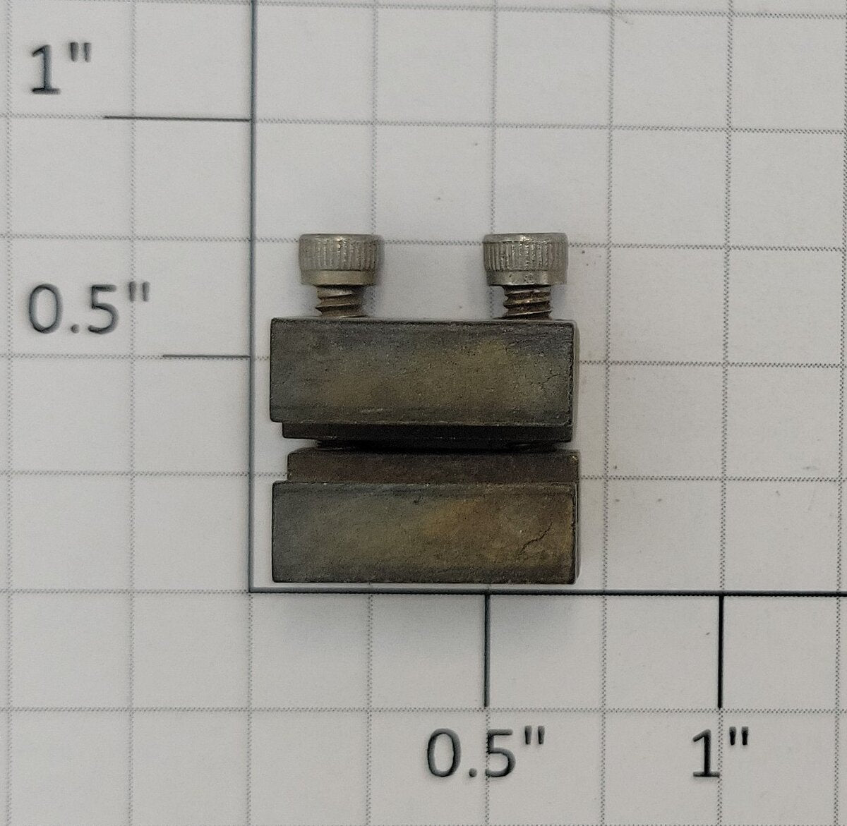 Hillman 332-2 G Scale Code 332 Aluminum Standard Rail Clamp