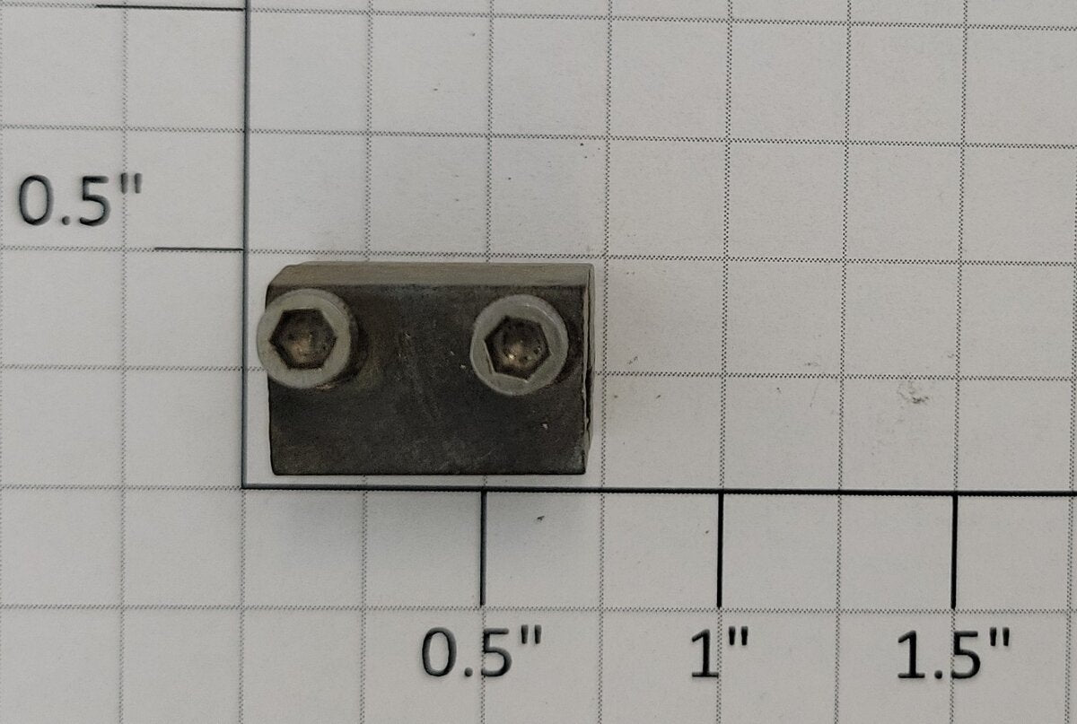 Hillman 332-2 G Scale Code 332 Aluminum Standard Rail Clamp
