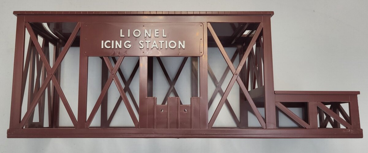 Lionel 352-3 Brown Plastic Icing Station Platform Structure