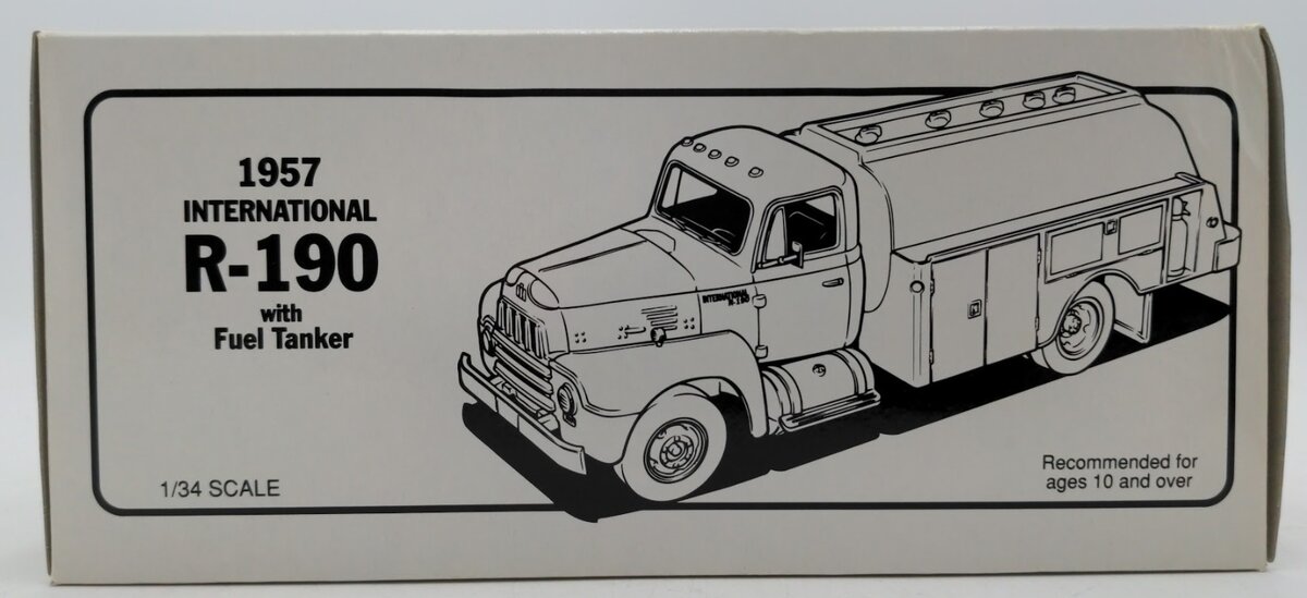 First Gear 18-2174 1:34 Scale 1957 International R-190 With Fuel Tanker